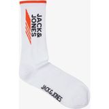Jack & Jones Jacluca Logo Tennıs Sock Kırmızı Erkek Çorap 12234472-RED O - M - L - Antrasit - Kırmızı - Beyaz