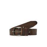 Jack & Jones JACPAUL LEATHER BELT NOOS Erkek Koyu Gri Kemer - 12111286
