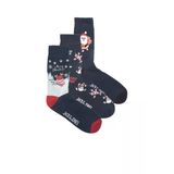 Jack & Jones Jacsanta Xmas Socks Giftbox Erkek Lacivert Çorap - 12221911