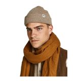 JACK & JONES JACTWISTED KNIT SHORT BEANIE Bere Erkek