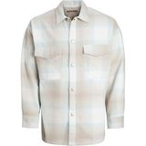 Jack & Jones Jared Check Overshırt Erkek Gömlek 12246825 - 2XL - Kahverengi