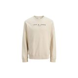 Jack & Jones Jayson Erkek Krem Sweatshirt (12283436-Slg)