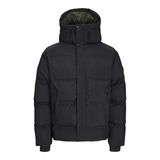 JACK & JONES JCOALPHA PUFFER SN Erkek Mont Ceket, Siyah, M