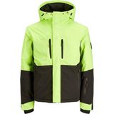 Jack & Jones Jcoalpine Erkek Yeşil Mont 12241637-Safety-Green - Limon