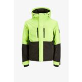 Jack & Jones Jcoalpine Erkek Yeşil Mont 12241637-Safety-Green