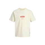 Jack & Jones Jcoclub Front Prınt Tee Sarı Erkek T-Shirt 12289868