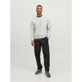 Jack & Jones Jcolab Erkek Gri Sweatshirt 12241523-Grey - Beyaz