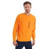 Jack & Jones Jcolab Sweat Crew Neck AW23 Turuncu Erkek Sweatshirt