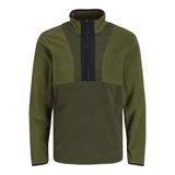 Jack & Jones Jcolunar Fleece Sweat High Neck SN Yağ Yeşili Erkek Sweatshirt