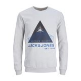 Jack & Jones Jcomapping Sweat Crew Neck Yüksek Bel Erkek Sweatshirt