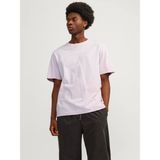 Jack & Jones Jcostagger Tee Ss Crew Erkek T-Shirt - Pembe - XL