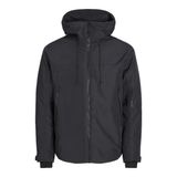 JACK & JONES Jcosummit Padded SHELL Jacket SN Erkek Mont Ceket, Siyah, M, Black