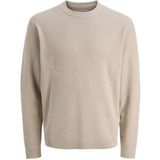 Jack & Jones Jcotier Erkek Kazak - Kahverengi - Kahverengi - M