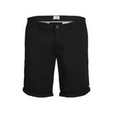JACK & JONES JEANS INTELLIGENCE Erkek Jjibowie Jjshorts Solid Sa Ps Şort, Siyah, 40
