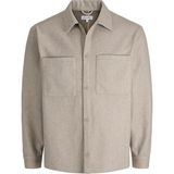 Jack Jones Jerry Overshırt Relax Fit Erkek Gömlek 12280522 - Gri