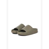 Jack & Jones JFWRIPPLE Moulded Slider 12274637 Haki Erkek Terlik