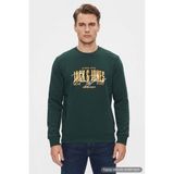 Jack & Jones Jjaero Erkek Sweatshirt - Turkuaz