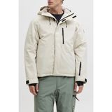 Jack & Jones Jjalpes Regular Fit Kapüşonlu Yaka Su Geçirmez Mont Erkek Mont 12284649 - Açık Bej