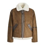 JACK & JONES Jjcole Aviator erkek montu, Konyak, M