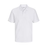 JACK & JONES JJEAUSTIN POLO SS NOOS Erkek Polo Tişört, White, XL