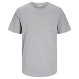 JACK & JONES JJEBASHER TEE O-NECK SS NOOS Erkek Tişört, Ultimate Grey, S