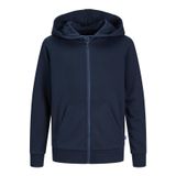 Jack & Jones Jjebradley Sweat Zip Hood Noos Lacivert Erkek Sweatshirt