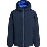 Jack & Jones Jjebrook Reversıble Erkek Çift Taraflı Mont Lacivert 12278780 - XL
