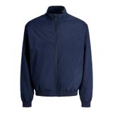 Jack & Jones Jjecharge Stand Collar Erkek Bomber Ceket, Lacivert, XL
