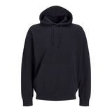 JACK & JONES JJECHARGE SWEAT HOOD NOOS Erkek Sweatshirt, Siyah, XXL