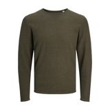 JACK & JONES JJECOOPER KNIT CREW NECK NOOS Erkek Kazak, Olive Night, S