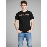Jack & Jones JJECORP LOGO TEE SS CREW Siyah Erkek Kısa Kol T-Shirt - M