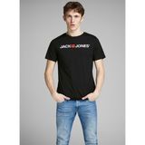 Jack & Jones JJECORP LOGO TEE SS CREW Siyah Erkek Kısa Kol T-Shirt