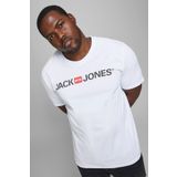 Jack & Jones Jjecorp Logo Tee Ss O-Neck Noos Beyaz Blazer Erkek T-shirt