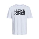Jack & Jones Jjecorp Logo Tee Ss O-Neck Noos White Erkek T-shirt