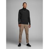 Jack & Jones Jjeemil Knit Roll Neck Erkek Kazak - 12157417 - Siyah