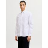 Jack Jones Jjeharvey Oxford L/s Shırt Noos Erkek Beyaz Gömlek 12293325-01 - 2XL