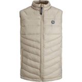 Jack & Jones Jjehero Bodywarmer Collar Erkek Şişme Yelek - S - Bej