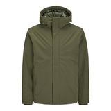 JACK & JONES JJEKEEN JACKET SN Erkek Mont Ceket, Koyu Yeşil, M