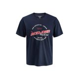 Jack & Jones Jjelogo Tee Ss O-Neck 2 Col SS26 Sn Lacivert Erkek T-Shirt 12288016