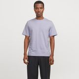 Jack & Jones JJEORGANIC BASIC TEE SS Lila Erkek Kısa Kol T-Shirt - Mor