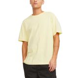JACK & JONES Jjeorganic Basic Tee Ss O-neck Noos Erkek Tişört, Fransız vanilya., M