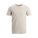 Jack & Jones Jjeorganic Basic Tee Ss O-Neck Noos Moonbeam Erkek T-shirt