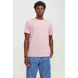 Jack & Jones JJEORGANIC BASIC TEE SS Pembe Erkek Kısa Kol T-Shirt - XL - Pembe