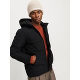 Jack & Jones Jjeotto Puffer Jacket Sn Erkek Siyah Ceket 12258416-02 - L