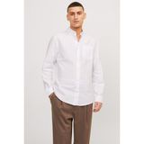 Jack & Jones JJEOXFORD SHIRT LS NOOS Beyaz Erkek Gömlek - 2XL