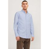Jack & Jones JJEOXFORD SHIRT LS NOOS Mavi Erkek Gömlek - 2XL
