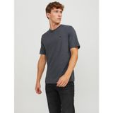 Jack & Jones Jjepaulos Tee Ss Crew Neck Noos Dark Grey Melange Erkek T-shirt