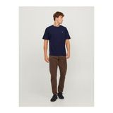 Jack & Jones Jjepaulos Tee Ss Crew Yuvarlak Erkek T-shirt 12245087 - Lacivert