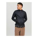Jack & Jones Jjerocky Jacket Noos Erkek Deri Mont Ve Ceket 12147218 Black/PU