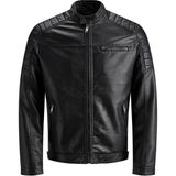 Jack & Jones Jjerocky Jacket Noos Erkek Siyah Mont XL Günlük Kullanım İçin Şık Tasarım